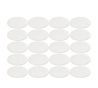 iplusmile Copertura in Vetro Rotonda e Alogena Mr16 20 Pezzi per Lampada Mr16 Resistente alle Intemperie Diffusione Ottimale della Luce per Illuminazione Esterna e Paesaggistica
