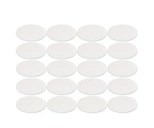 iplusmile Copertura in Vetro Rotonda e Alogena Mr16 20 Pezzi per Lampada Mr16 Resistente alle Intemperie Diffusione Ottimale della Luce per Illuminazione Esterna e Paesaggistica