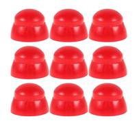 iplusmile Coperture per Bulloni Anti-graffio 50 Pezzi M10 in Plastica Rossa Protezioni di Sicurezza Facili da Mantenere per Strutture All'aperti per Parco Giochi