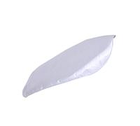 iplusmile Copriasse da Stiro Imbottito 140X50Cm Rivestimento Argentato Anticalore Fodera Resistente per Stiratura Telo Protettivo e Ufficio