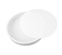 iplusmile Coprilampada per Plafoniera a Cupola Bianco in Plastica Paralume Rotondo Ultra Sottile da 30 CM per Lampada da Soffitto a Filo Copertura Antipolvere per Cucina Corridoio e