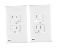 iplusmile Copripresa Sicurezza Elettrica Per Ragazzo Ragazza 3 Pezzi Chiusura Automatica, Copertura Per Prese a Muro Anti-scossa, Protezione Per Cameretta, Cucina e Soggiorno