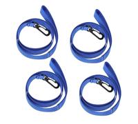 iplusmile Corda Da Passeggio Staccabile Con Ganci Per Bambini 2-12 Anni, Regolabile e Resistente, Guinzaglio Sicurezza Per Asilo e Luoghi Affollati, Set Da 4 Pezzi Blu Intenso