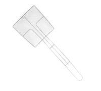 iplusmile Cucchiaio Quadrato in Acciaio Inossidabile per Residui Utensile e Resistente Filtrante e Scolapasta per Friggere e Cucinare
