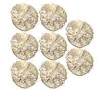 iplusmile Cuffia Termica in Alluminio per Chioma Autoriscaldante 8 Pezzi Cappello per Cura e Condizionamento Chioma Elasticizzata e Traspirante per Salone e Spa Trattamento Termico Lisci e