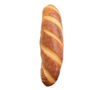 iplusmile Cuscino Lumbar Simulazione Pane Francese Decorazione Burro Peluche Morbido e Decorazione Casa Lavabile e Resistente