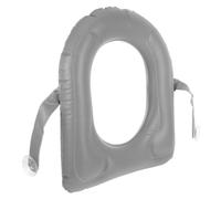 iplusmile Cuscino Sedile Water Gonfiabile in PVC con Ventose e Borsa Comfort Potenziato per WC Anziani e Famiglie Facile da Usare Portatile e Pieghevole Supporto Versatile per Adulti