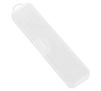 iplusmile Custodia Trasparente Porta Spazzolino Viaggio Spazzolini e Dentifricio Protezione Antipolvere e Antibatterica per Viaggi