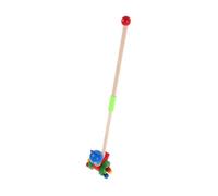 iplusmile da Legno con Animali Cartoon Camminatore per Impugnatura Stimola Abilità Motorie e Sociali Sicuro e Multifunzionale per Primi
