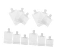 iplusmile Data [ Buste Comprimibili Portatili Per Lozioni Cosmetiche 12 Pezzi Dimensioni 30ml 50ml 100ml Tenuta Stagna Per Uso Quotidiano e Viaggi Riutilizzabili Per Prodotti Per La Cura Della Pelle