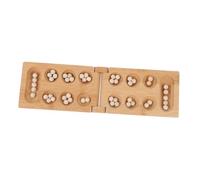 iplusmile Data [ Gioco Da Tavolo Mancala Pieghevole in Bambù Naturale Per Ragazzo Ragazza, Dimensioni Compatte, Superficie Liscia, Gioco Di Strategia Per Famiglia e Amici