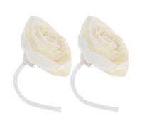 iplusmile Diffusore Aromatico a Fiori 2 Pezzi con Bastoncini in Cotone Diffusore di Fragranze Fiore di Tè 7 CM Fiori Artificiali Decorativi per Casa Ufficio e Camera da Letto