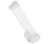 iplusmile Distributore di Coni Gelato in Plastica Trasparente Riutilizzabile Supporto Porta Coni da Tavolo Compatibile Macchine per Gelato Organizer Conico Pratico e Facile da Pulire per