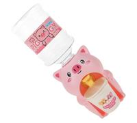 iplusmile Distributore Mini d'Acqua Giocattolo per Bambini Fontana a Forma di Maialino Rosa Serbatoio Rimovibile Facile da Installare Giocattoli Educativi per Raduni