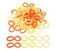 iplusmile Elastici per Chioma Neonati Morbidi e ad Alta Elasticità Laccio per Chioma Piccoli Colorato Confezione da 100 Pezzi per Acconciature Sicure e Confortevoli in Viaggio e a Casa