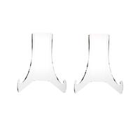 iplusmile Espositore Acrilico Trasparente 2 Pezzi per Dolci Portapiatti da Scolapiatti Stabile e Multifunzionale