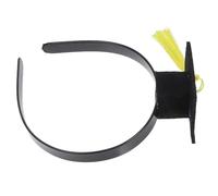 iplusmile fascia per berretto da laurea fascia di testa del cappello di laurea cappelli adulto Accessori laureato mini cerchietto per da scapolo Decorazioni di laurea provato Giallo