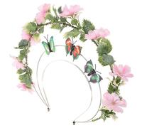 iplusmile Fascia per Capelli da Sposa Farfalla Decorativa Accessorio per Capelli da Donna Realizzata in Materiale Robusto che Non Sbiadisce Leggera e Portatile Adatta per Feste e Banchetti