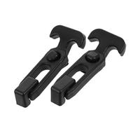 iplusmile Fermagli in Gomma Per Cofano Motore Maniglia a T, Chiusure Elastiche Ammortizzanti in Acciaio Inox Per Cassetta Degli Attrezzi, Set Da 2 Pezzi Per Sostituzione Blocchi Cofano e Portello