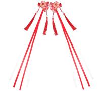 iplusmile Fermagli per Chioma da Donna 2 Pezzi in Stile Giapponese Nappe Floreali a Ventaglio Mollette Decorative per Chioma Spessi e Sottili per Feste e Uso Quotidiano