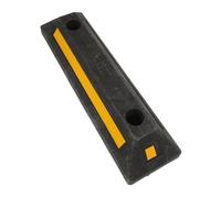 iplusmile Fermaruota Gomma per Garage Limitatore Cuneo per Ruote Auto Resistente e Visibile per Auto e Design Portatile per Versatile
