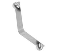 iplusmile Fibbia Scatto Molla Per Stampella Forma Di v Clip Scatto Compressa Molla Fibbia v Per Bastone Da Passeggio Schegge Per Stampole Accessori Per Stampelle