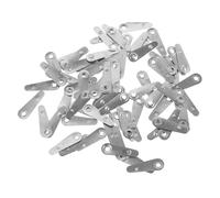iplusmile Fibbie in Ferro Argento Accessori per Fissaggio e Supporto Pannelli Cornice 1000 Facile da Installare e Versatile per Cornici Piccole