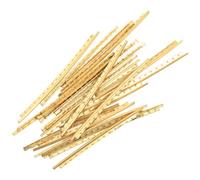 iplusmile Filo per Tasti Chitarra Classica in Ottone 2.0mm 20 Pezzi Kit per Parti di Chitarra Acustica e Folk, Accessori per Musicisti Principianti ed Esperti, Linea Tastiera Resistente e Precisa