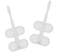 iplusmile Flipper Ottico per Optometria Lenti da ±050D a ±100D Set da 2 Pezzi Strumento per Allenamento della Vista per e Adulti Portatile per Terapia Visiva e Miglioramento della