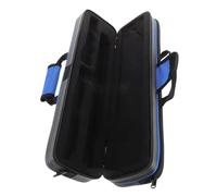 iplusmile FLUTE STRUMENT COX custodia per flauto con tracolla borsa per il trasporto del flauto borsa in tessuto oxford Casi dei registratori custodia leggera per flauto plastica Blu