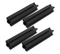 iplusmile Gambe per Fioriere in Plastica Nero 4 Pezzi 16,2 Cm, Accessori per Aiuole Rialzate su Patio, Resistenti alle Intemperie Pensate per di Giardinaggio