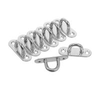 iplusmile Ganci Soffitto in Acciaio Inossidabile Placca Anello Resistente Supporto Pesante per Amache Vele Parasole e Fissaggi Nautici