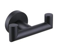 iplusmile Gancio Doppio da Parete in Acciaio 304 per Asciugamani e Accappatoi Portasalviette Robusto e Antiruggine per Bagno e Cucina Supporto Compatto Resistente e Affidabile