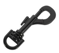 iplusmile Gancio Girevole per Tracolla del Sassofono, in Ferro Nero, Leggero e Resistente, Ricambio per Accessori Strumenti e Borse
