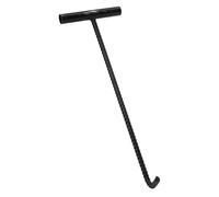 iplusmile Gancio per Sollevamento Chiudini T in Acciaio Rinforzato Strumento Manuale Robusto per Apertura Tombini Cemento e Porte Avvolgibili Utile per Lavori Pesanti e Manutenzione