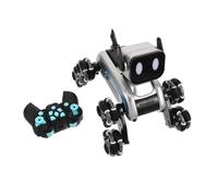 iplusmile Giocattolo Cane Robot Programmabile Telecomandato Animale Robotico Educativo Interattivo con Funzioni Multimodali per Bambine Apprendimento Stem e Trasformazione Creativa