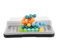 iplusmile Giocattolo Di Perline Piramidali Kit Logico Per Ragazzo Ragazza Educativo e Portatile Realizzato in Plastica Sicura Per Sviluppare Creatività e Problem Solving