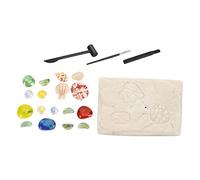 iplusmile Gioco Di Fossili Per Ragazzo Ragazza Di Campioni Di Pietre Preziose Creative Imitazione Di Pietre Minerali Giocattolo Educativo Che Scava