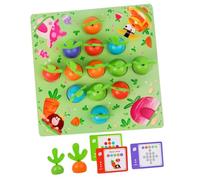 iplusmile Gioco Logico Per Ragazzo Ragazza Di Giochi Di Memoria e Abbinamento Di Blocchi Gioco Didattico Da Tavolo Per Ragazzo Ragazza Dai Ai Anni Per Esercitare La Coordinazione Occhio-mano