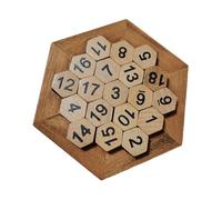 iplusmile Gioco Puzzle Numerico in Legno per Educativo e Stimola Abilità Manuali e Cognizione Numerica Intelligenza e Logica per Ragazzi e Ragazze
