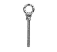 iplusmile Golfari Di Sollevamento In Acciaio Inox - 1pc Golfare M10 Con Dadi Golfari Di Spallamento Girevoli Gancio Ad Anello Bullone Di Fissaggio Viti (M10 X 100-316)
