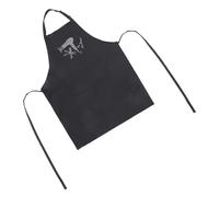 iplusmile Grembiule da Parrucchiere da Barbiere Regolabile in Poliestere Nero, Grembiule da Lavoro Unisex per Salone e Uso Professionale, Adatto per Taglio Chioma, Giardinaggio e Cucina