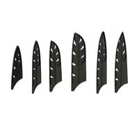 iplusmile Guaina Protettiva per Protezione Lama e Durata per Coltelli da Cucina in Plastica Nera, Set da 10 Pezzi per Uso Domestico e Regalo Casa