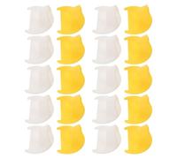 iplusmile Guida per Margini di Cucitura 20 Pezzi Righello di Misurazione in Plastica Calibro da Cucito 3Mm/4Mm per Strumento per Orlare e Quilting Adatto a Cucito Manuale e Sartoria