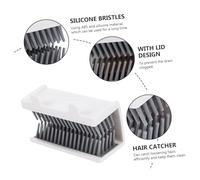 iplusmile Hair Catcher da Parete in Silicone Antiscivolo per Doccia Trappola per Capelli Riutilizzabile per Bagno su Superfici Lisce come Piastrelle e Resistente e Facile da Installare