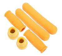 iplusmile Impugnatura Antiscivolo per Stampella con Supporto Ascellare e Puntale Resistente Kit Piedini Materiale Durevole e Confortevole Adatto Tutte Stampelle Ed Ortopediche Stabilità e