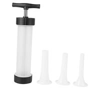 iplusmile Insaccatrice Manuale per Salsicce Inossidabile con Tubo per Riempire Carne Strumento Uso Cucina