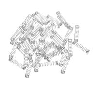 iplusmile Kit 50 Molle Di Compressione in Acciaio Inossidabile Per Penne a Sfera Molle Di Ricambio Resistenti Per Riparazione Penna Forniture Ufficio E Scuola Sostituzione Molla Di Pressione Penna