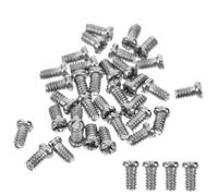 iplusmile Kit Bulloni per Riparazione Occhiali Professionale Bulloni Micro in Metallo per Montature Senza Montatura Supporto Stabile per Naso e Telaio Completo per Uso Casa Ufficio e Ottica