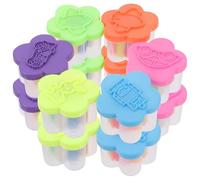 iplusmile Kit di Argilla da Modellare per 12 Pezzi Colori Assortiti Set di Sculture in Argilla Polimerica Fai da Te Materiali Sicuri Scatola per Conservazione per Attività Colore Casuale